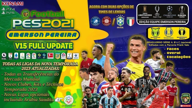 PES 2021 PS4/PS5 Option File Liga NOS + Liga Portugal 2 ~