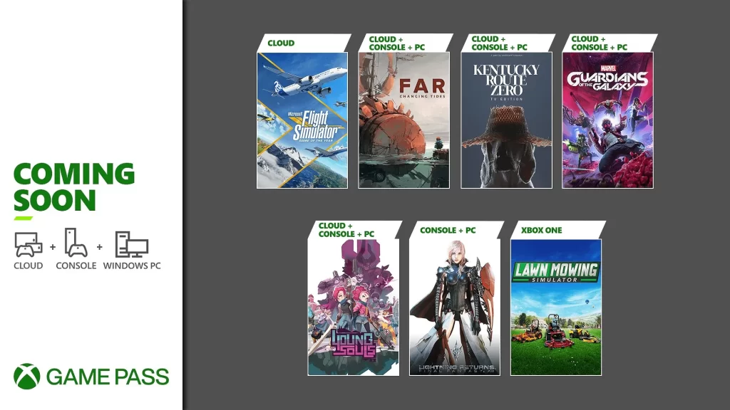 Xbox Game Pass - marzo 2022