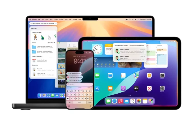 Macbook, iPad y iPhone